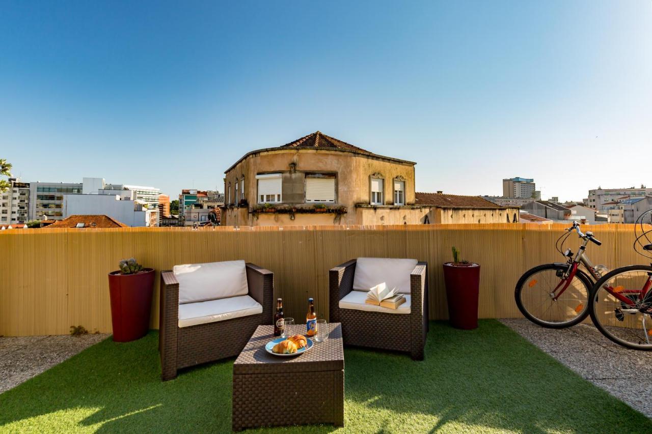 Music Relaxing Apt With Bikes, Terrace & Parking ปอร์โต ภายนอก รูปภาพ