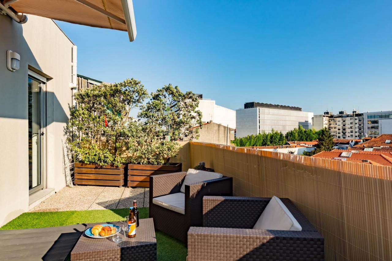 Music Relaxing Apt With Bikes, Terrace & Parking ปอร์โต ภายนอก รูปภาพ